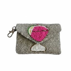Beaded Cocktail Card Holder